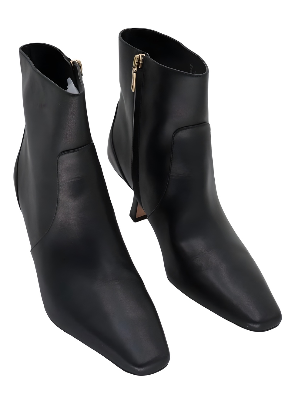 COACH Womens Sculpted C Kitten Heel Booties Black Size 11M